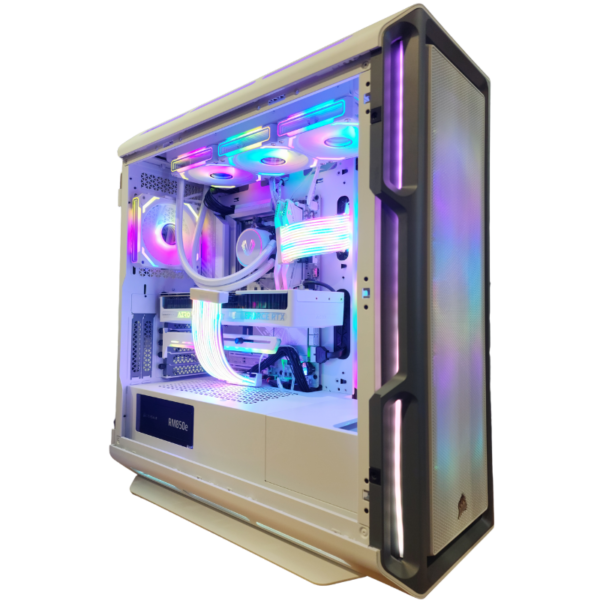 NOX STORM (PC Gaming blanc : Ryzen 7 9800X3D - RTX 5080 - 32GB DDR5 - 2TB PCIe 5.0 SSD)